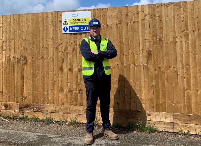 Former corporal turned housebuilder in Deepcut says role is perfect fit